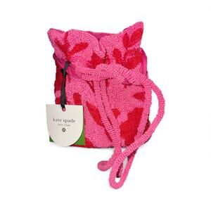 Kate Spade NY x Target Pink & Red Beaded Bucket Bag New